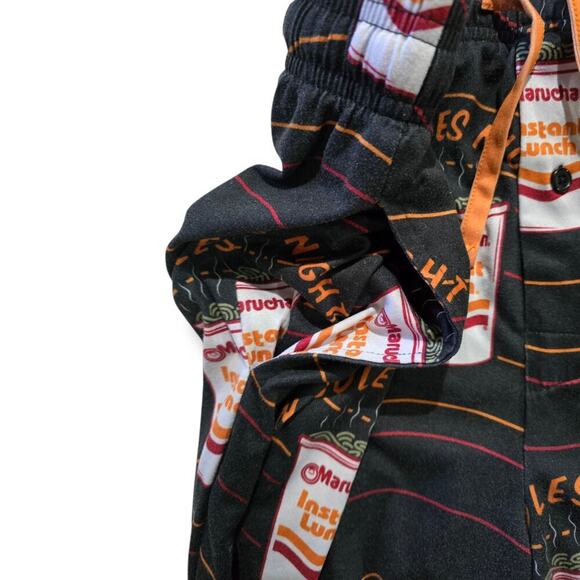 Maruchan Men’s Multicolor Noodle Print Lounge Pajama Pants Medium - Picture 3 of 9